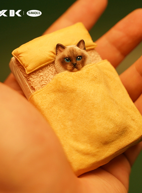 JXKsmall单身猫可爱萌宠动物模型