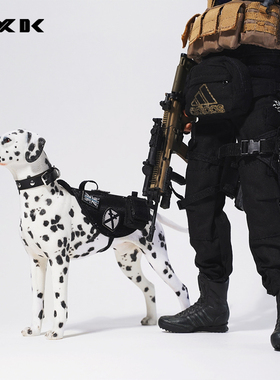 JXK大麦町犬仿真动物模型斑点狗