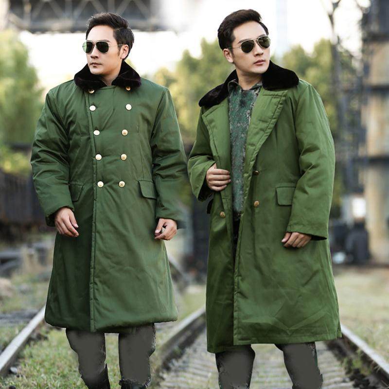 大学生潮流军绿棉大衣加厚男女长款冷库劳保防寒工作服东北大棉袄,淘宝优惠券,粉丝福利购,淘宝优惠卷