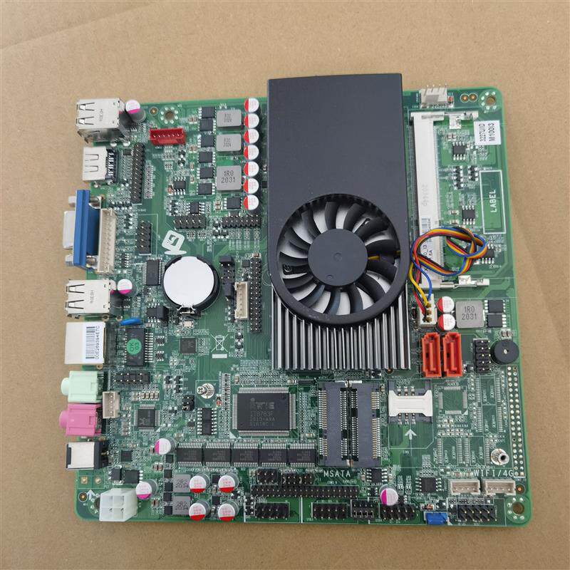 充新研域ITX-M100-I3 I3-3227U 工控主板一体机自助终端电脑 6COM - 图0