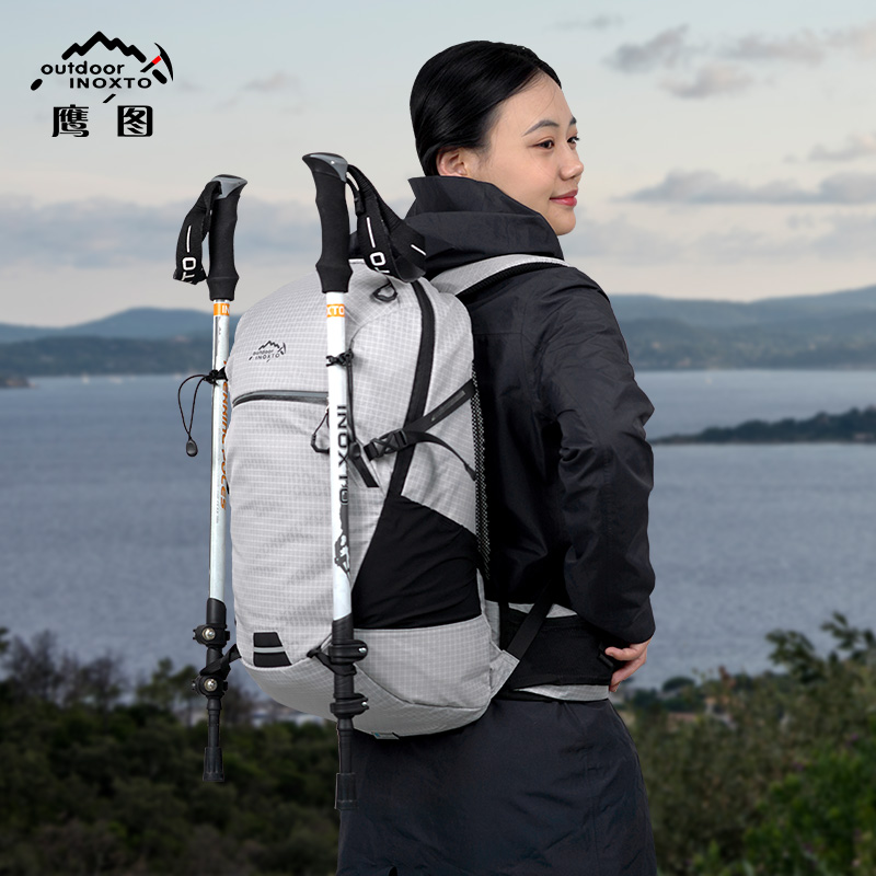 INOXTO背包悬浮背负系统登山包男女轻便徒步包大容量通勤双肩包