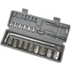 Electric vehicle repair tool box Automobile tire wrench tool sleeve household car sleeve wrench 10 piece set 27