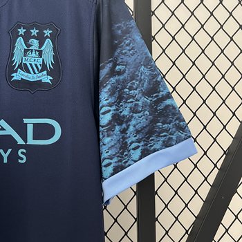 Retro ManchesterCity 15/16 Away Soccer Jersey ເສື້ອບານເຕະ