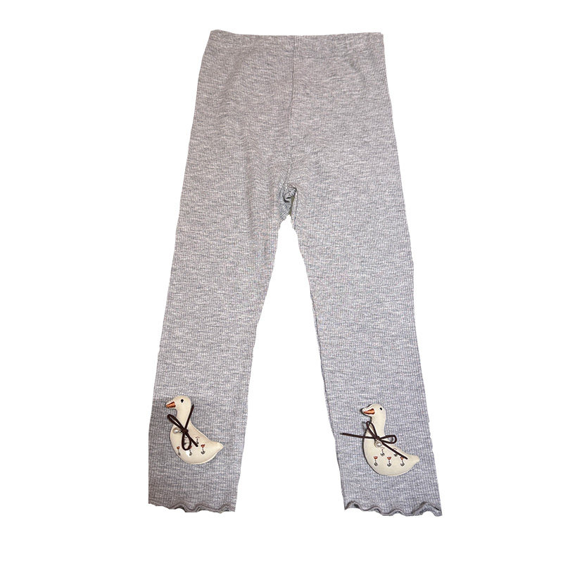 女童秋季新款甜美可爱打底裤女宝学院风时尚薄款休闲裤子可外穿潮,淘宝优惠券,粉丝福利购,淘宝优惠卷