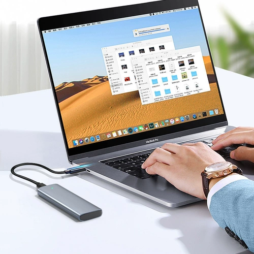 M2 Solid -state Mobile Hard Disk Box NVME/SATA Двойной протокол.