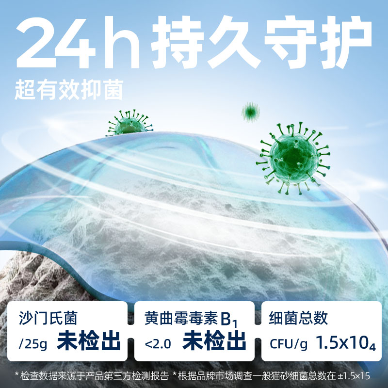 混合猫砂豆腐砂除臭近无尘易结团膨润土高分子幼猫专用猫沙20公斤