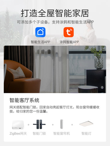 涂鸦智能网关Zigbee3.0中控tuya远程控有线主机场景联动无线网关-图2