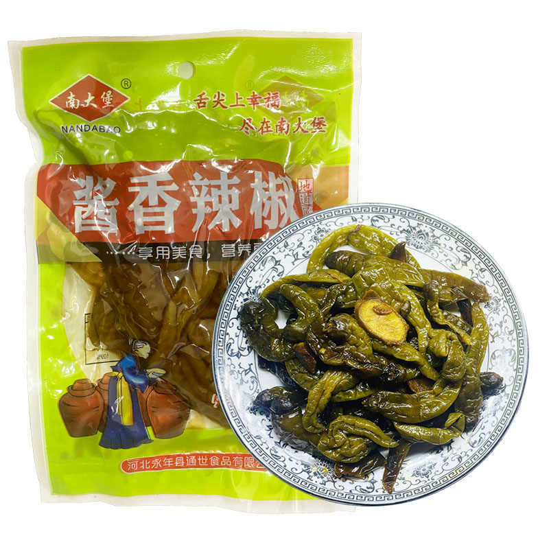 酱菜老坛酱香辣椒咸菜大全开胃下饭菜酱油泡菜泡椒袋装即食微辣-图1