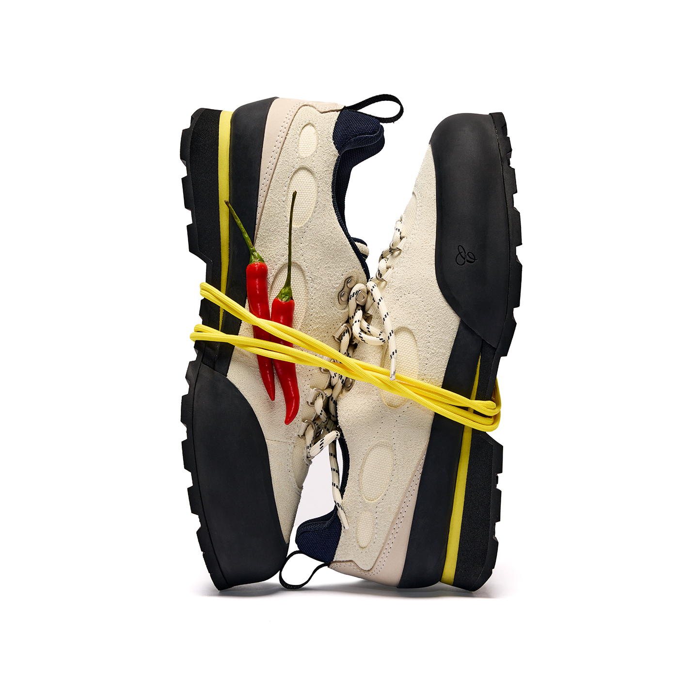 CRICLE CAGE环洞 ARNICA复古户外登山徒步休闲反毛皮系带低帮鞋 - 图0