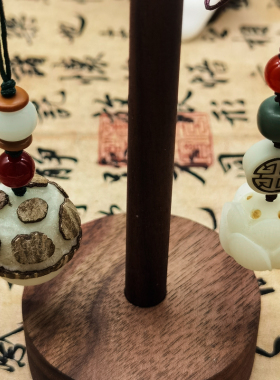 菩提莲花蘑菇挂绳吊坠男女饰品