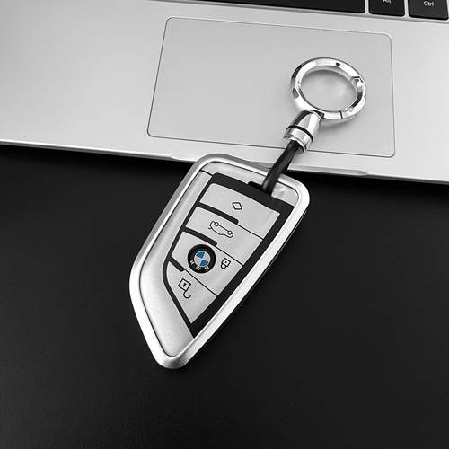 适用宝马钥匙套3系5系1系7系x1x3x4x5x6i3刀锋530包330li扣壳男女 - 图1