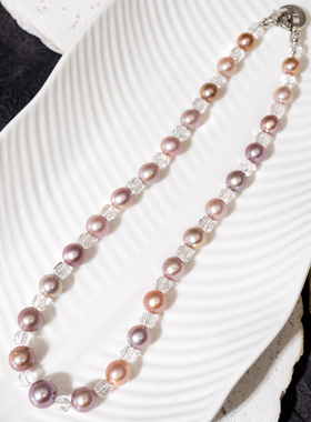 项链随形新疆彩色手串纯天然玉石