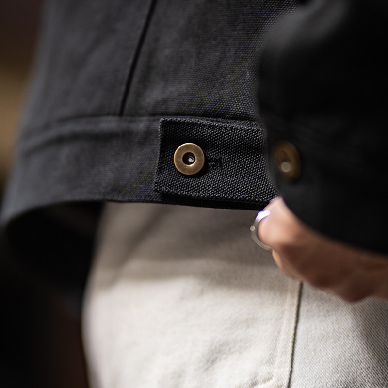 古叔的着 重磅巡洋舰工装夹克男冬季新款马丁帆布羊羔绒加厚外套,淘宝优惠券,粉丝福利购,淘宝优惠卷