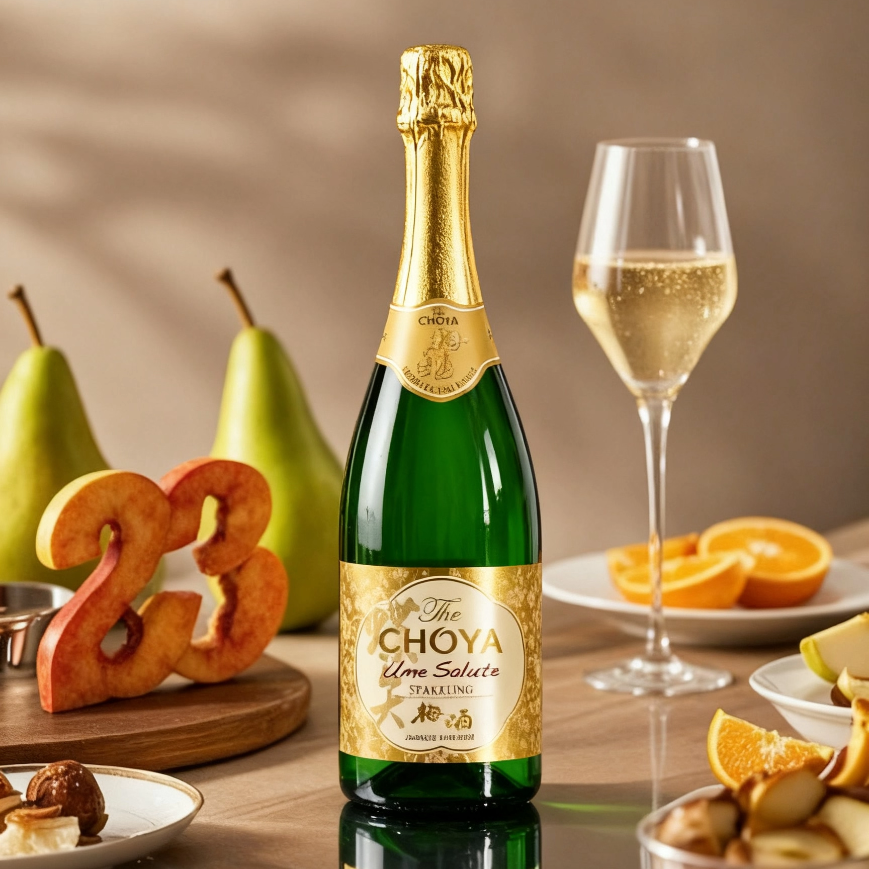 CHOYA蝶矢青梅葡萄酒750ml德国进口低度气泡酒赠200ml青梅葡萄酒 - 图1