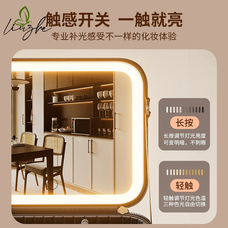 高级带镜子化妆包女2025新款旅行大容量出差分区收纳便携化妆箱,淘宝优惠券,粉丝福利购,淘宝优惠卷