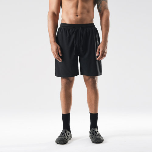 bdpowerup夏季短裤男新款透气宽松休闲裤直筒运动裤潮牌四分裤子 - 图2