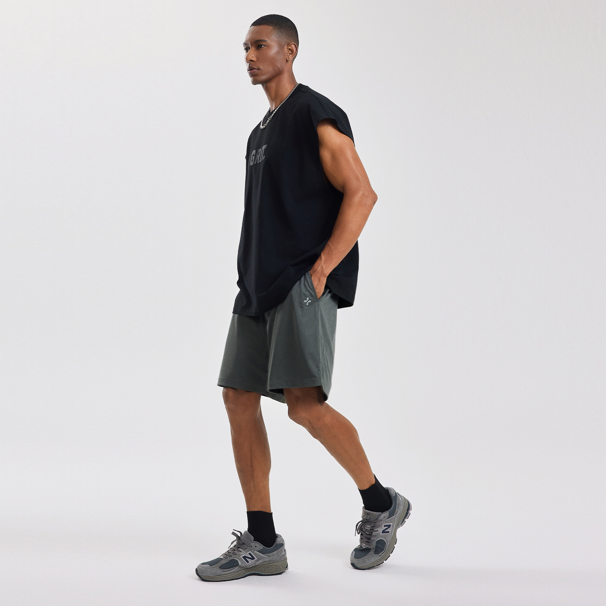 bdpowerup美式网眼速干短裤男夏季轻薄男士运动短裤休闲四分裤,淘宝优惠券,粉丝福利购,淘宝优惠卷