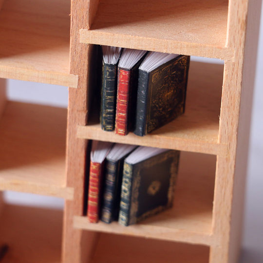 Dollhouse1 12 Mini Dollhouse Classical Books Pocket Home Accessories BJD Scene Shooting Props