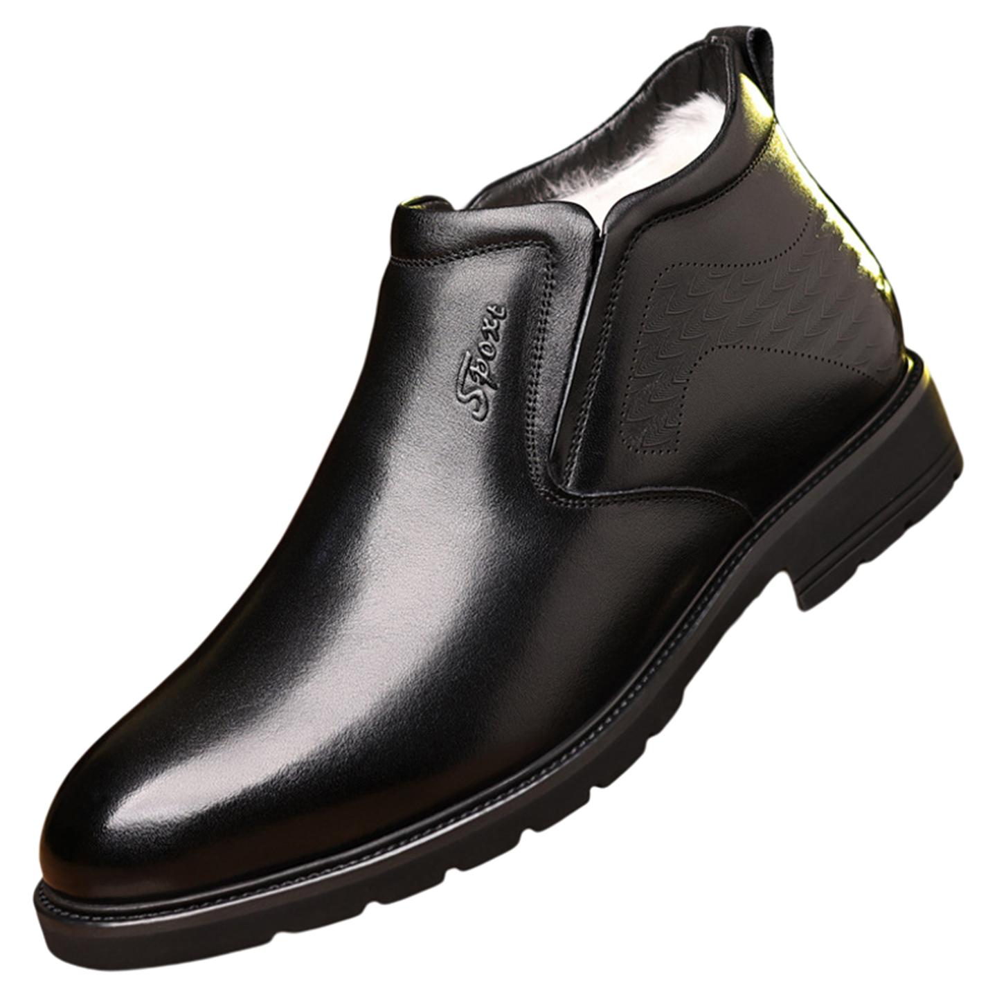 皮棉鞋男冬季加绒高帮休闲真皮保暖加厚羊毛棉鞋中老年男士棉皮鞋,淘宝优惠券,粉丝福利购,淘宝优惠卷