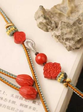 本命年心筒吊坠S925纯银高端