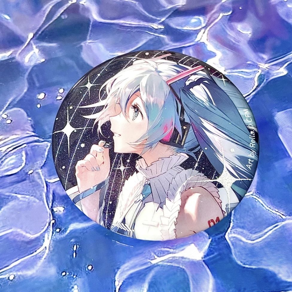 Miku吧唧徽章初音未来生日纪念谷子自制周边绝美二次元周边吧唧 - 图3