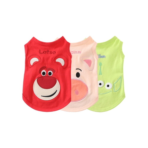 Брендовая милая клубника, тонкий жилет, домашний питомец, Южная Корея