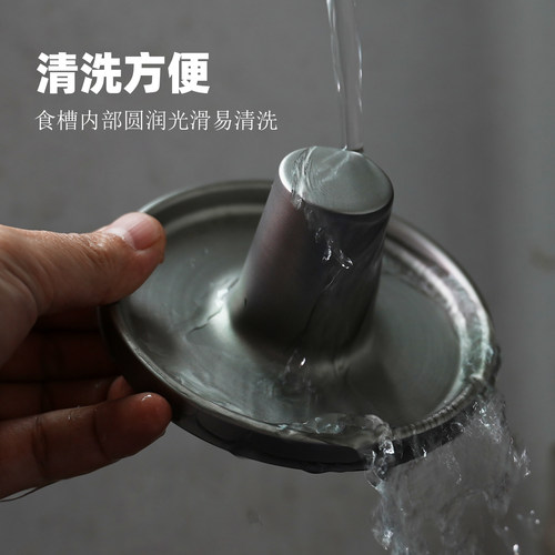 304不锈钢乌龟专用爬宠喂食器黄缘安缘半水龟陆龟食盆食台喝水盆 - 图3