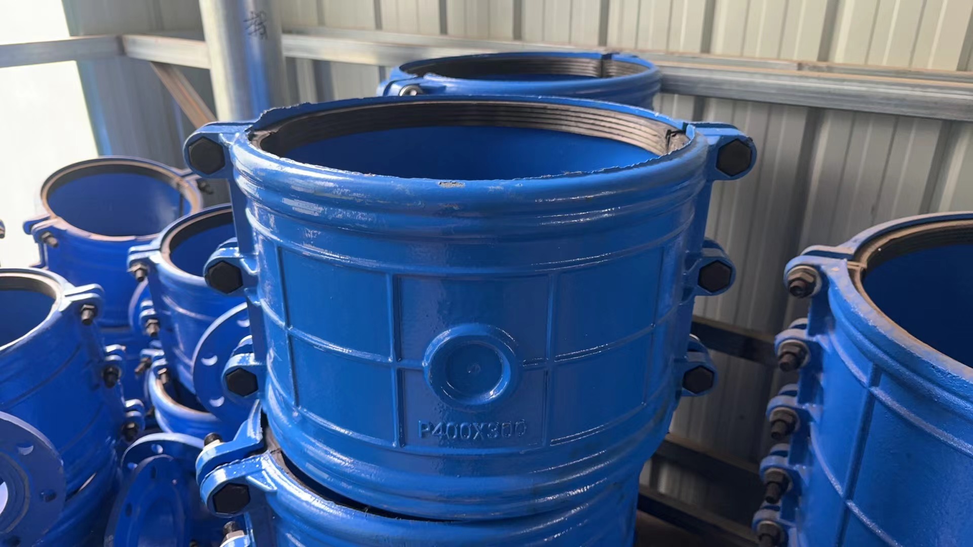 铸铁哈夫节抢修快速接头pe抱箍管卡子加长哈弗水管直接补漏器p80 - 图3