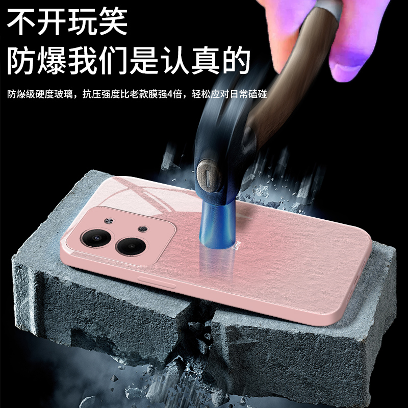 粉色适用opporeno10pro手机壳reno11女reno9液态玻璃8镜头全包6防摔ro5保护套5k爱心4se高级2z网红11pro十壳7 - 图1