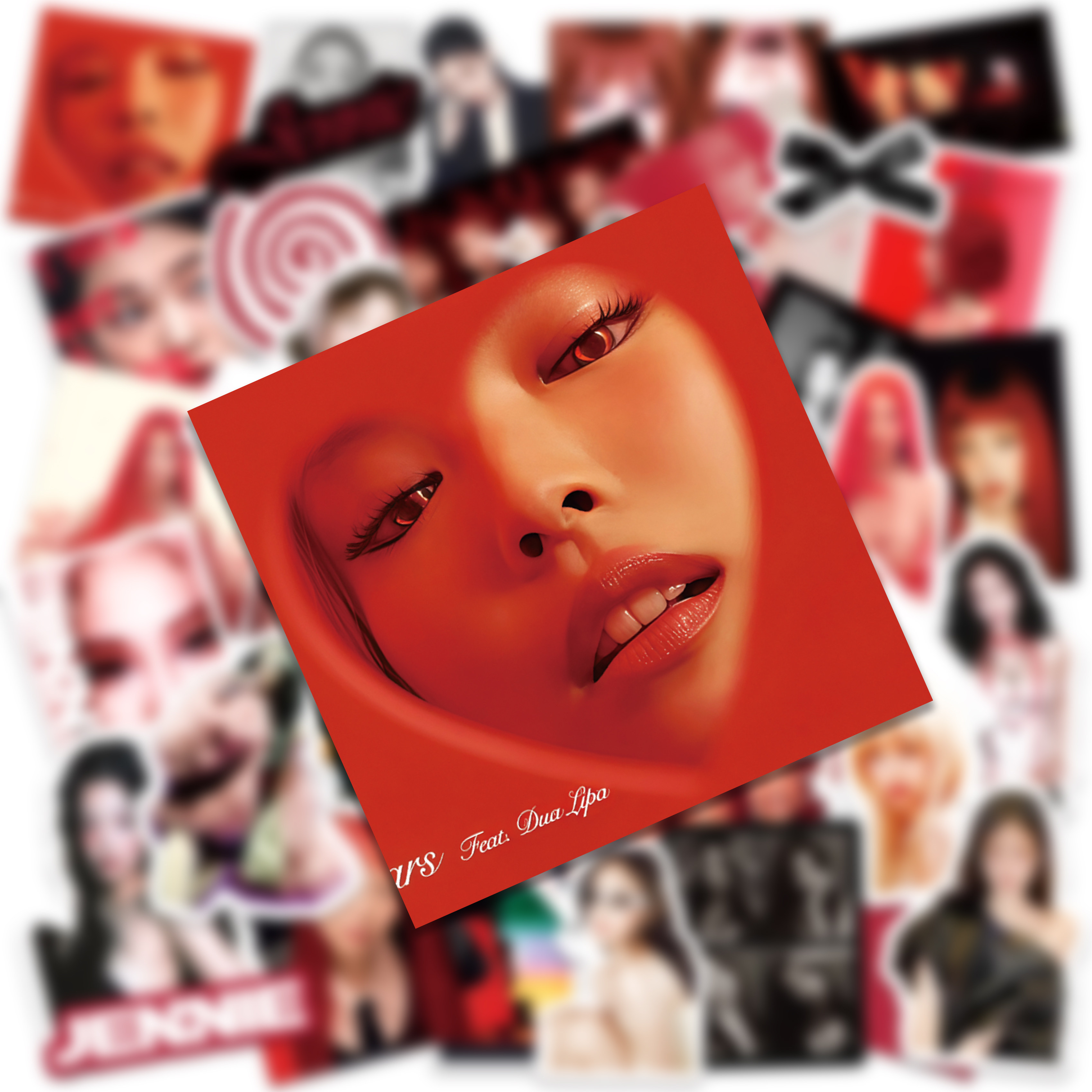 金珍妮贴纸0ruby专辑爱豆手账DIY手机壳装饰防水jennie贴纸贴画,淘宝优惠券,粉丝福利购,淘宝优惠卷