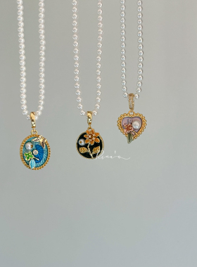 Rina's手工滴油可拆卸可打开吊坠