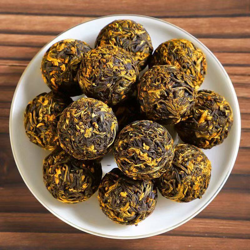 【特级桂花龙珠】2026桂花红茶叶正宗武夷小种古法窨制特浓香龙珠