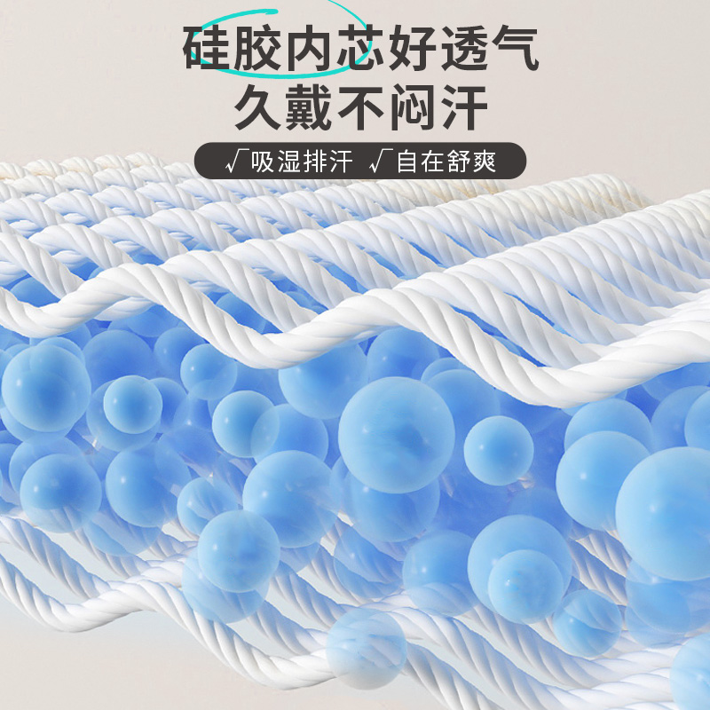 TAIHI 泰嗨 可机洗 硅胶透气脖套颈托 天猫优惠券折后￥39.9包邮包税（￥89.9-50）S~L码可选 赠可拆洗套筒