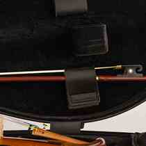 Violin Box Red Striped Violin Box Fiberglass Carbon Fiber 44 Dimensions