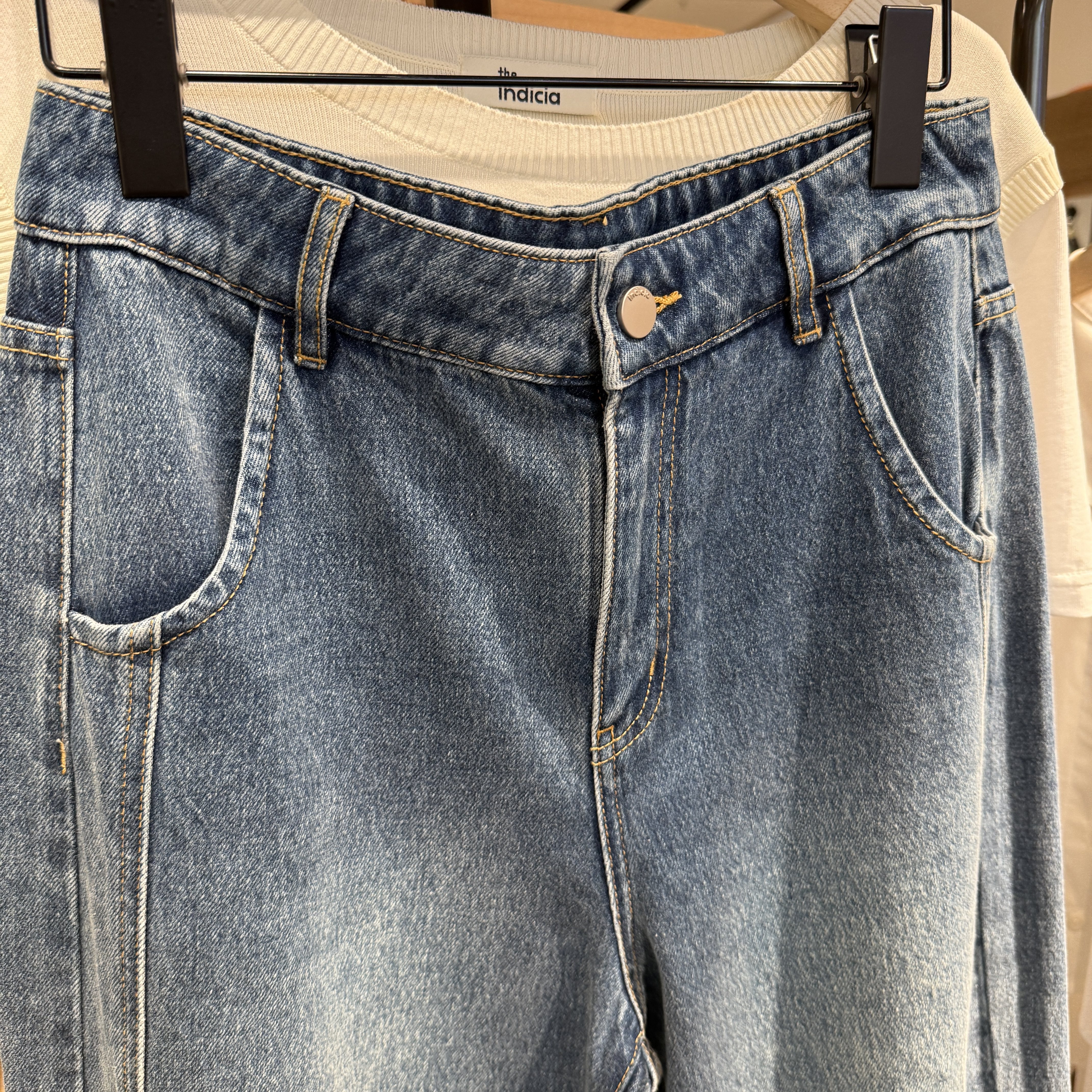 indiciatheL2C5NK119专柜正品标记女装阔腿宽松牛仔裤吊牌价689,淘宝优惠券,粉丝福利购,淘宝优惠卷