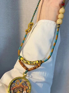 泰伽泰国佛牌链子男女款吊坠挂绳项链锁骨链可调节长短配件