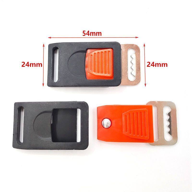Electric motorcycle helmet snap latch hard hat chin joint button universal children's battery car metal accessories