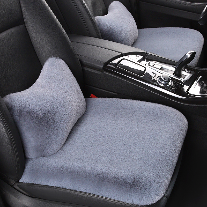 荣威RX5/RX5PLUS/MAX专用汽车座椅套座垫座套毛绒后排座坐垫冬季 - 图2