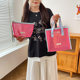 Mesh makeup bag transparent hollow storage bag beach bag