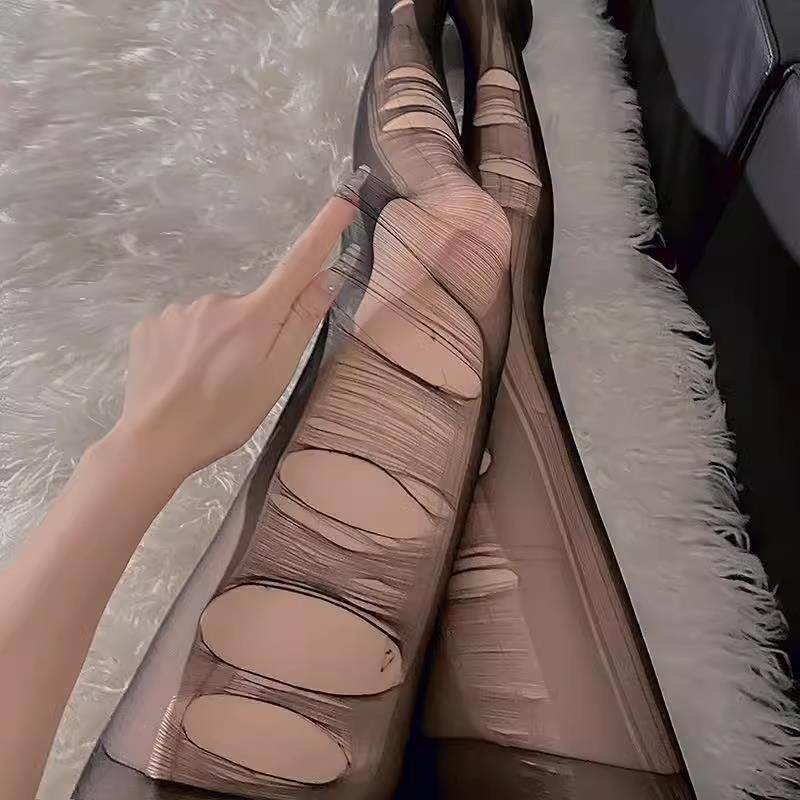 黑丝袜丝袜女秋冬超薄款防勾丝性感渔网打底裤连裤袜过膝情调蕾丝,淘宝优惠券,粉丝福利购,淘宝优惠卷