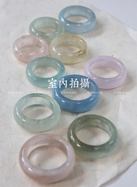 元荷跑环摩根石糖果色