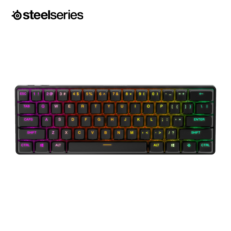 SteelSeries赛睿ApexPro迷你三模无线蓝牙机械键盘电竞60配列磁轴 - 图3