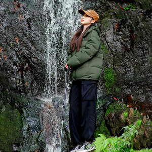 【雪豹鹅绒服】拓路者800蓬羽绒服男女户外登山服情侣连帽外套冬