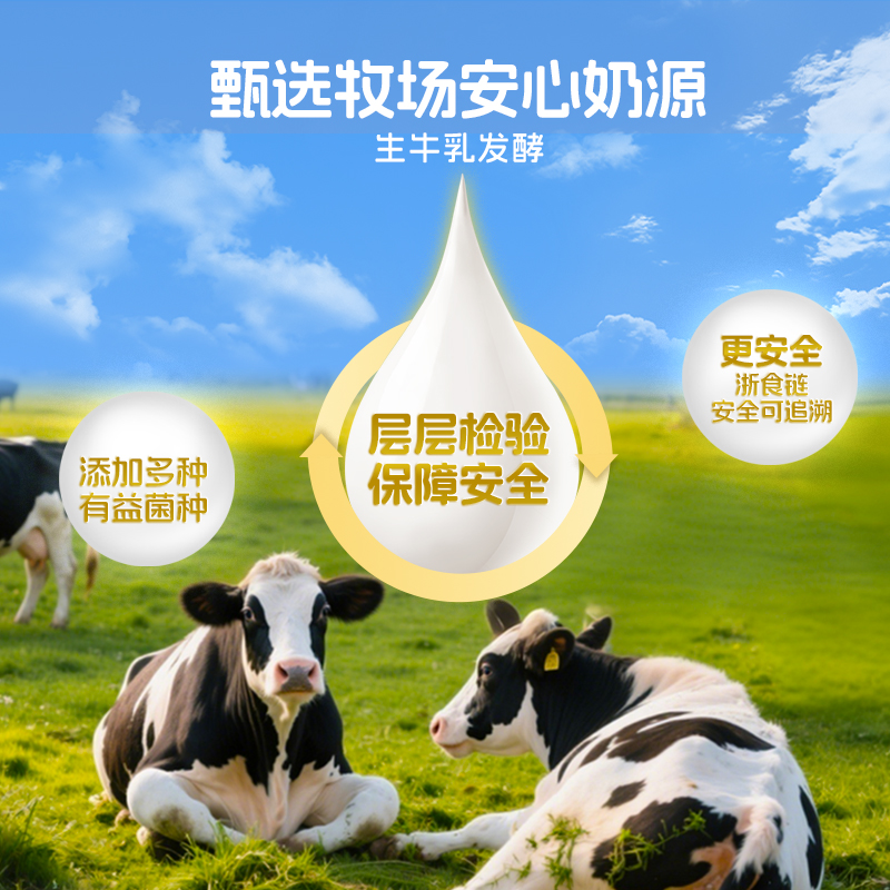 西湖牌香草冰淇淋味优酪乳100g*10杯风味酸乳生牛乳发酵老字号