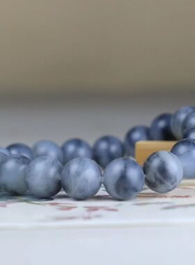 天然玉石青花手串手链