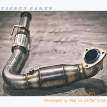 Applicable SAAB Saab 93 Swedish Import maptun Head section End section Full section modified exhaust pipe