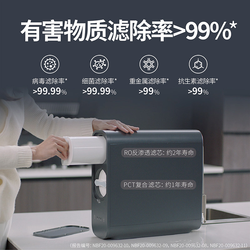 果麦麦小芒净水器 家用净水机滤芯  PP棉纤维活性炭炭棒复合滤芯,淘宝优惠券,粉丝福利购,淘宝优惠卷