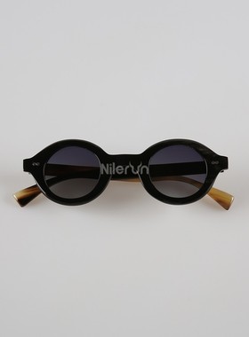 椭圆形太阳眼镜Nilerun偏光复古