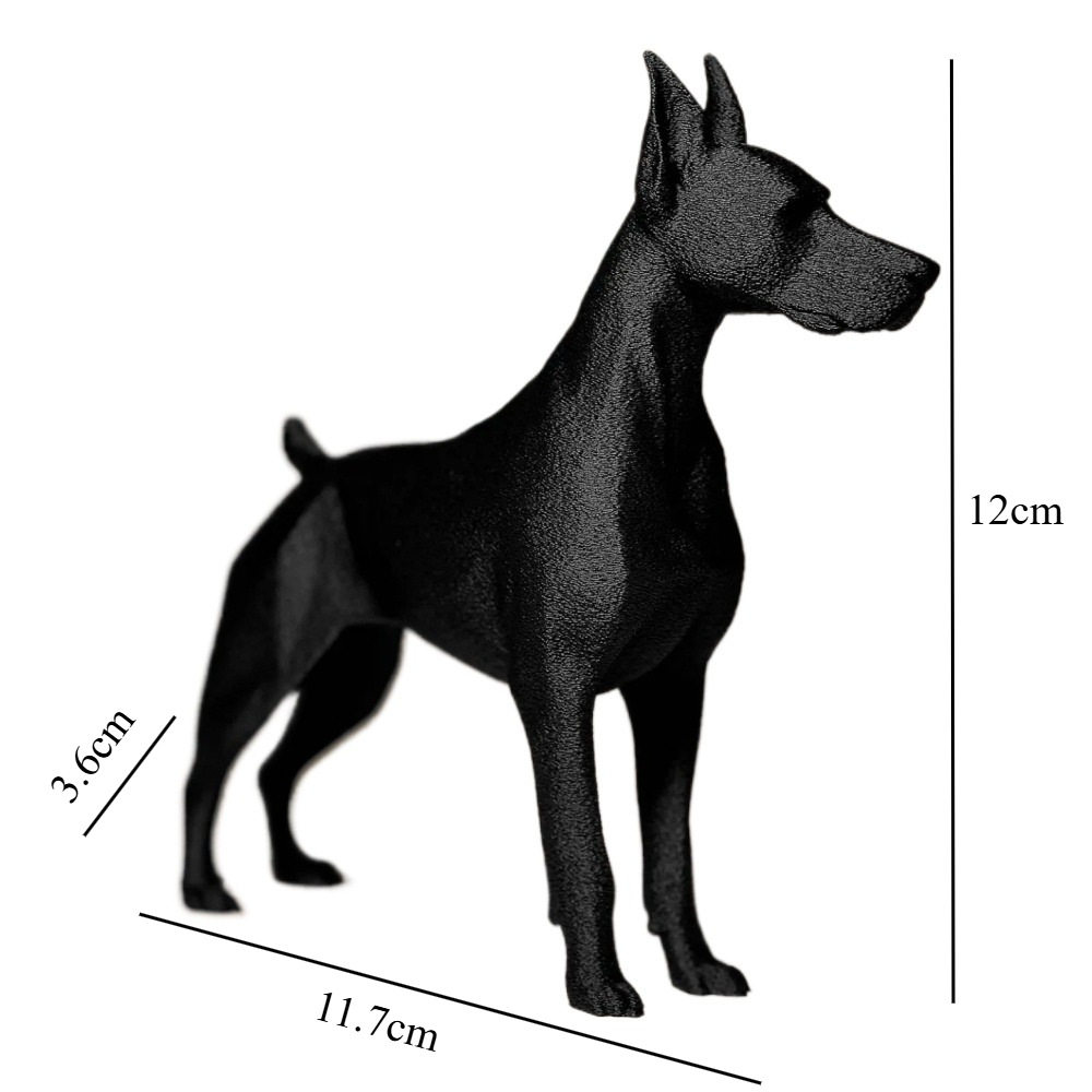 3D打印杜宾犬宠物狗狗动物模型牧羊犬家居装饰桌面玄关书架摆件,淘宝优惠券,粉丝福利购,淘宝优惠卷