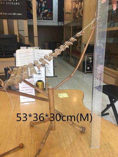 竹琴，手工琴 越南特色 敲击乐器 儿童民族  手工产品 乐器 TRUNG